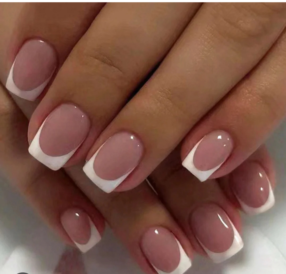 Pink & White and Ombre Fullset