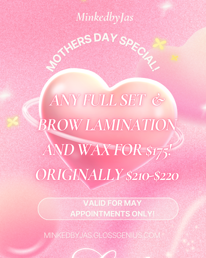 May Deal! Full Set & Brow Lam/ Wax