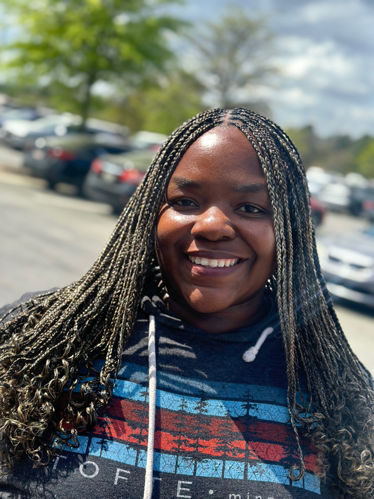 Small Knotless Braids