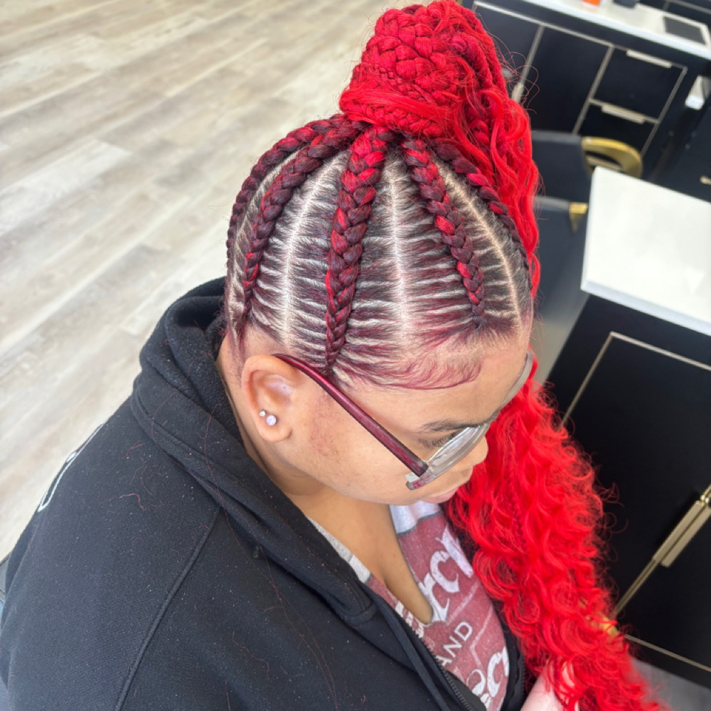 Stitch Pony Tail at HAIR ART 77 in Homewood, IL