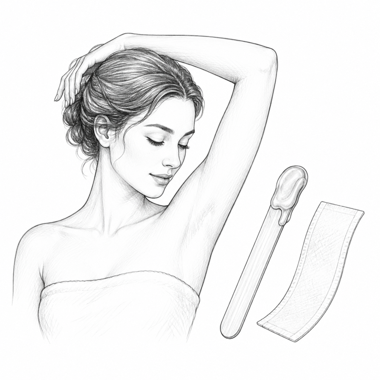 Underarm Wax at Dusti's Speakeasy Salon in Rensselaer, IN