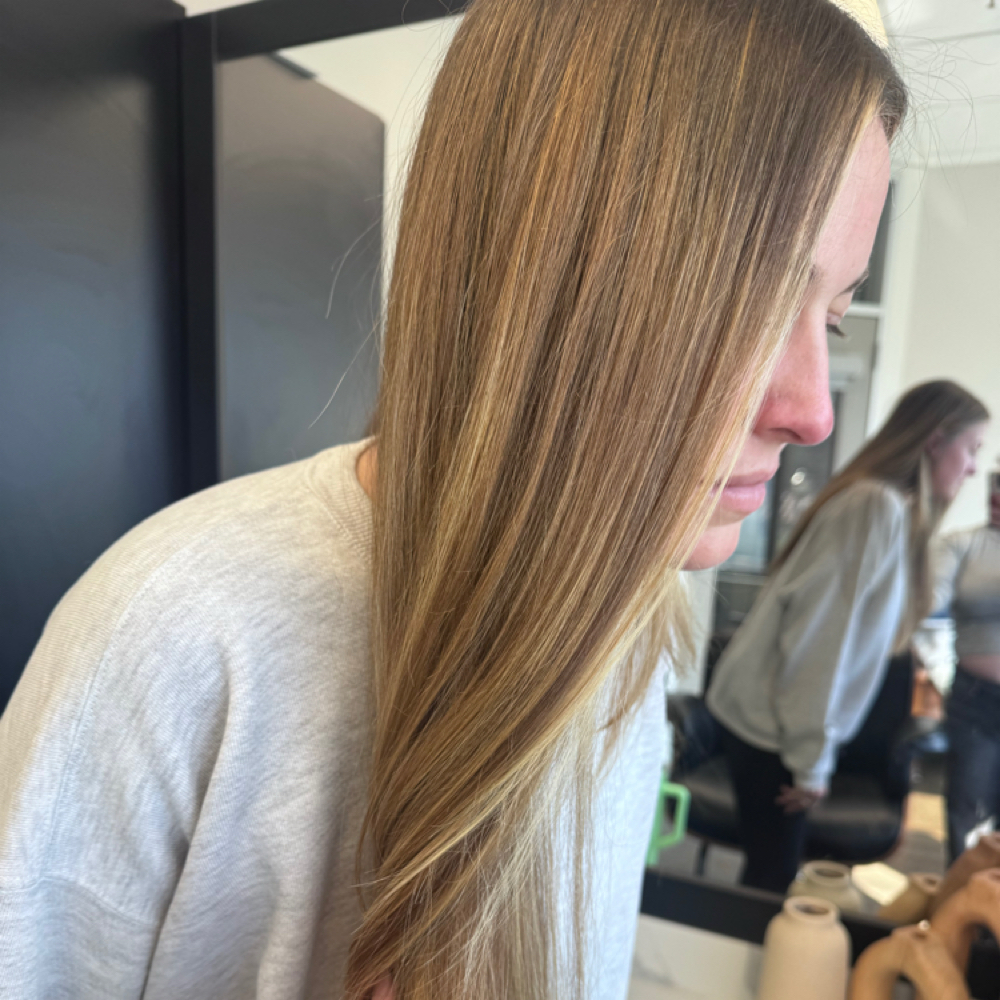 Mini Lived-in Balayage at Firefly Hair Studio in Jacksonville, FL