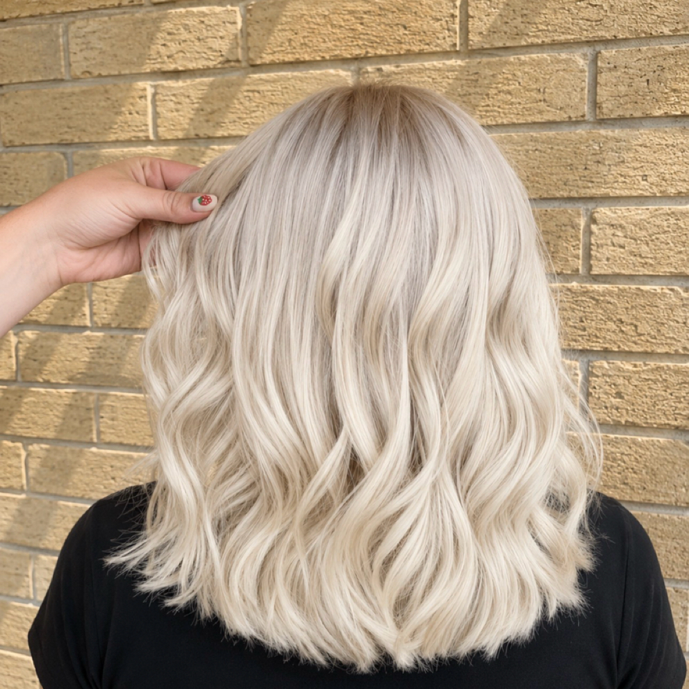 Platinum Blonding at HAIR • AESTHETICS • CONFIDENCE in Brownwood, TX