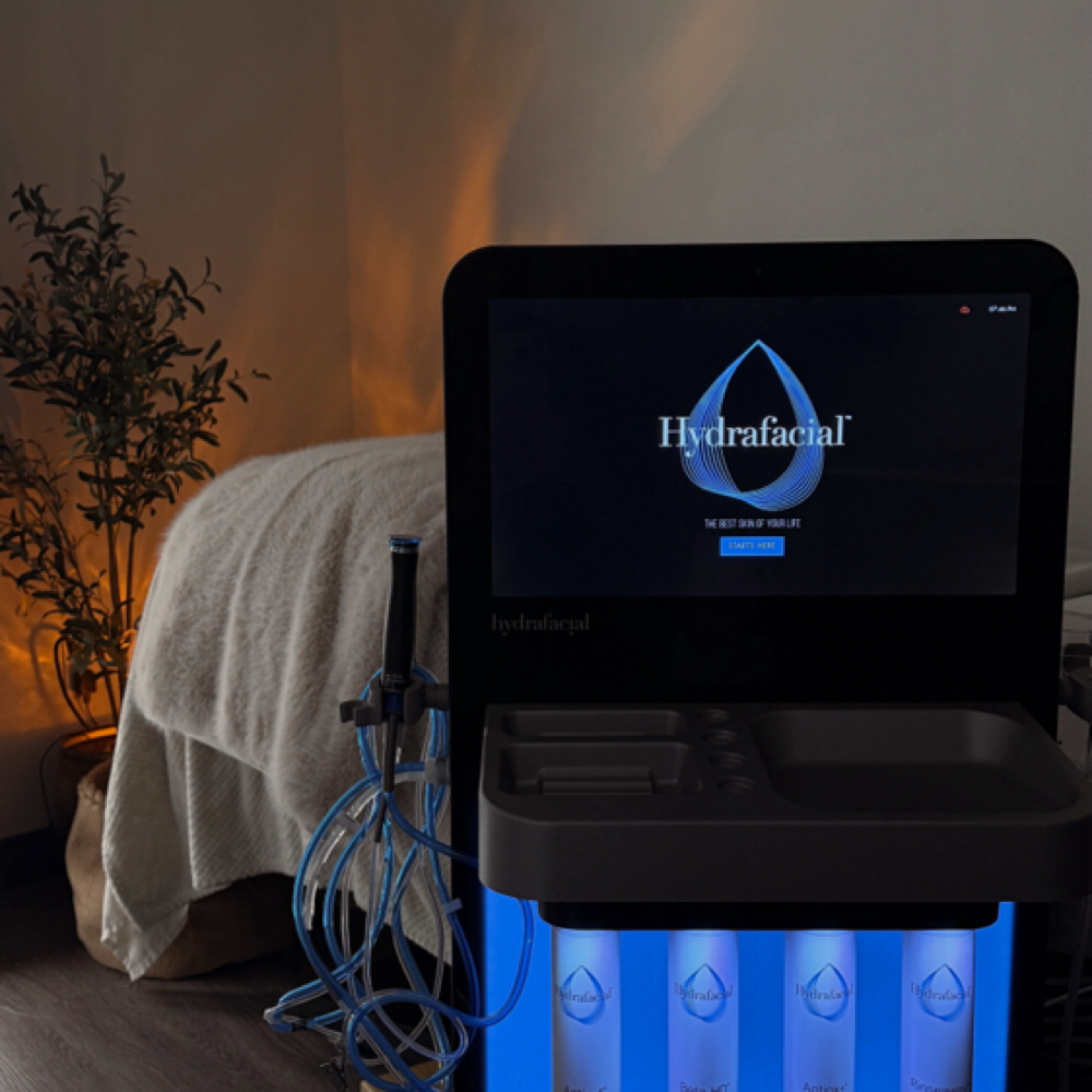 the bespoke Hydrafacial at grounded wellness in San Antonio, TX