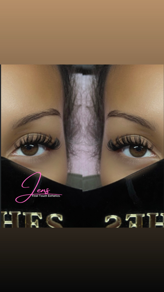Wet / Wispy Wet Full Set at Jens Final Touch Esthetics in Hagerstown, MD