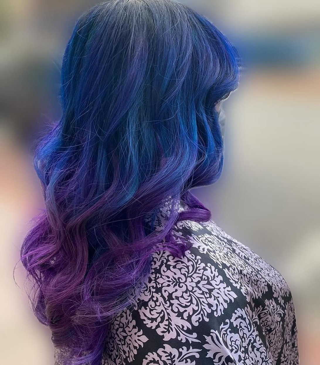 Ombre hair color