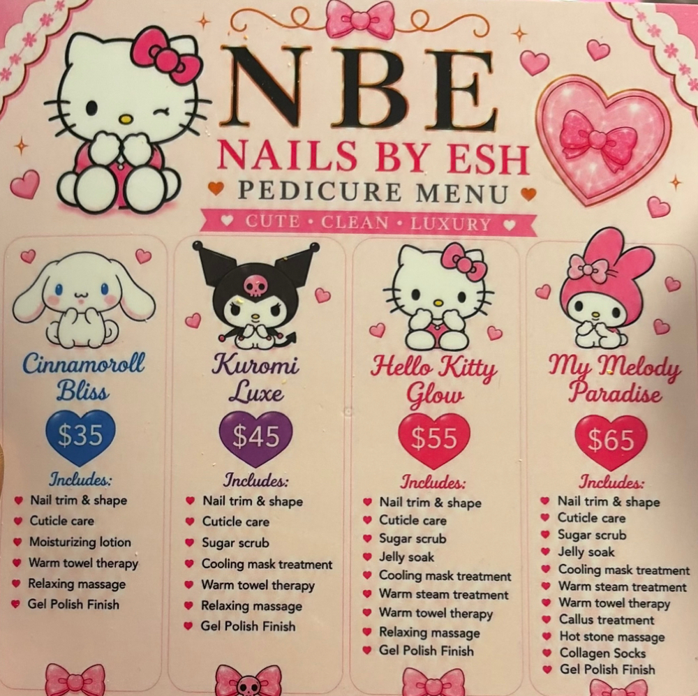 Pedicures at Nails by Esh in Taylor, MI