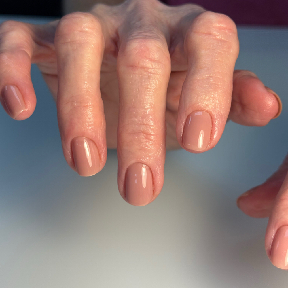 Russian Gel manicure at Inspire Natural Nails in Boise, ID