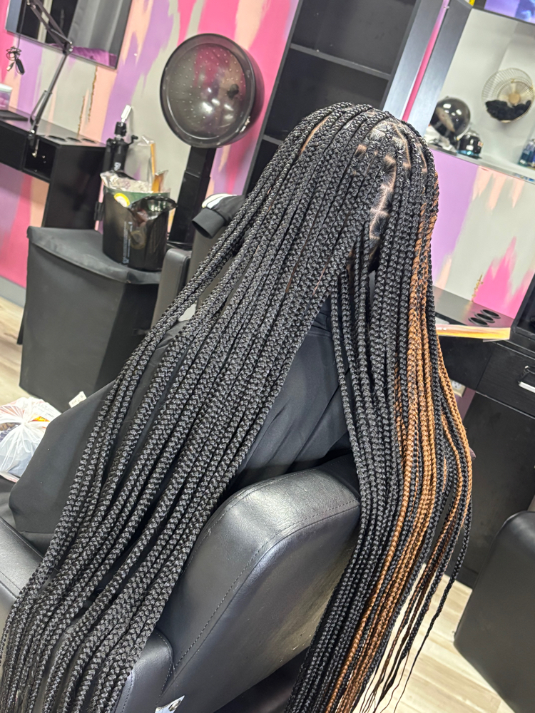 Knotless box braids at Styles By Lita in Westland, MI