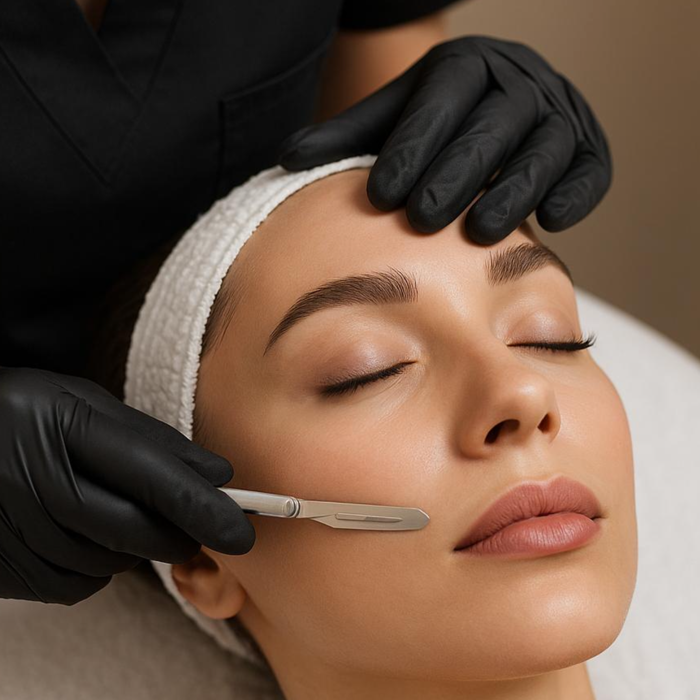 Dermaplane + Customized Peel at Aesthetics by Aunnie in Costa Mesa, CA
