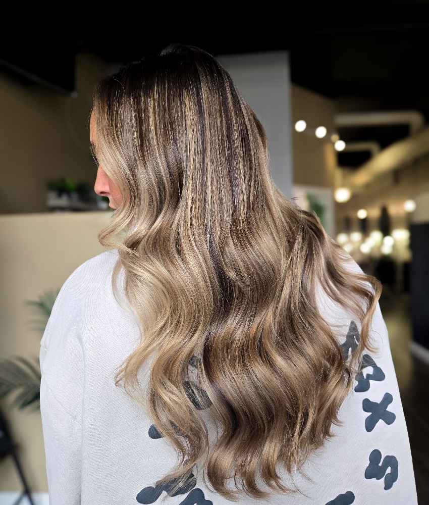 Full Balayage+Blowdry