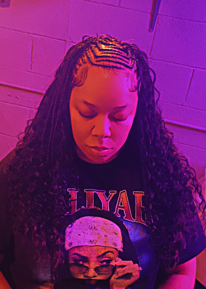 Fulani braids W/Boho at CieraTheStylist in Alton, IL