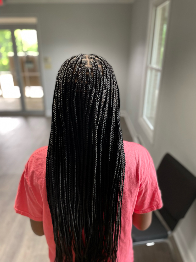 Small Knotless Midback Length