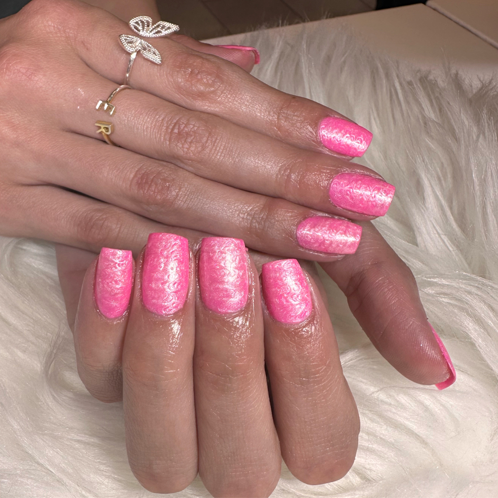 Gel Polish manicure at The Glitter Garage in Knoxville, TN