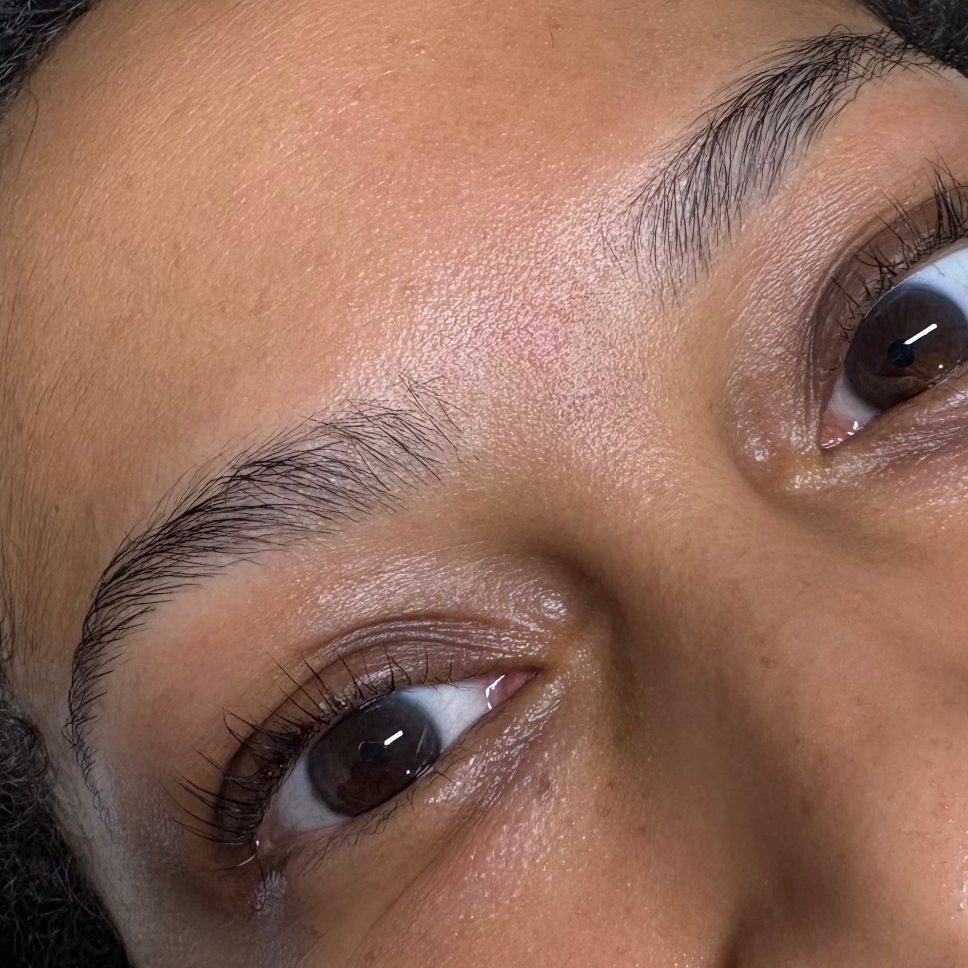 Brow Wax shaping at Khrystal’s Esthetics in Boynton Beach, FL