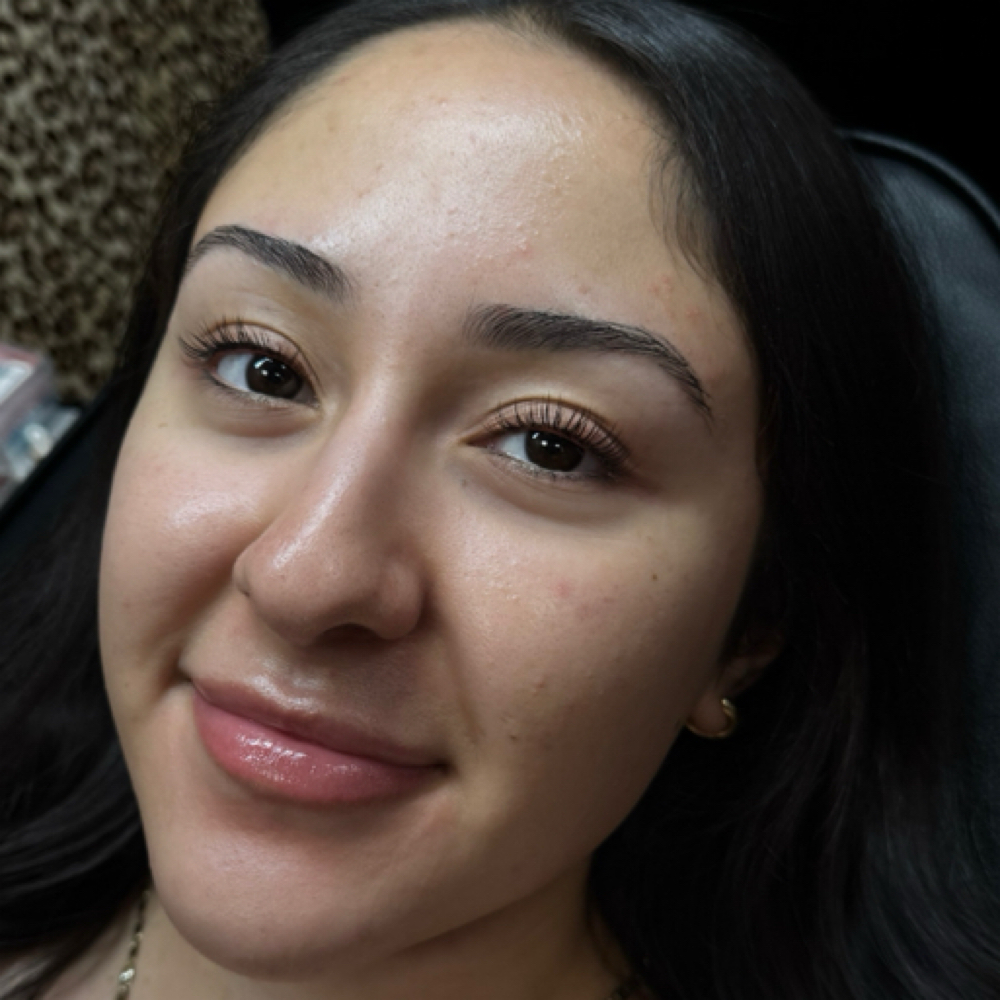 Korean lash Lift at MonicaGlams brow bar in Goodyear, AZ