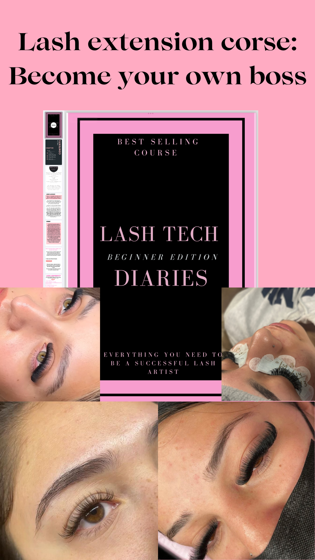 Lash Training in person 1:1 at Lashwithcass in Salinas, CA