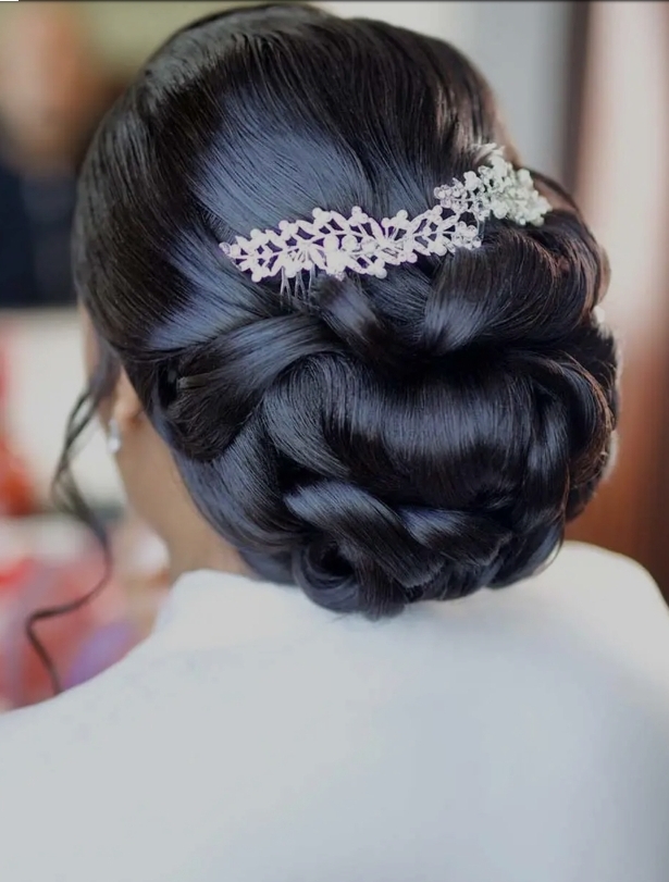 Hair Updo Styling