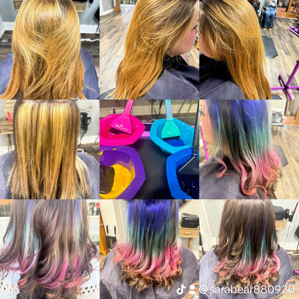 Single Halo + All Over Color