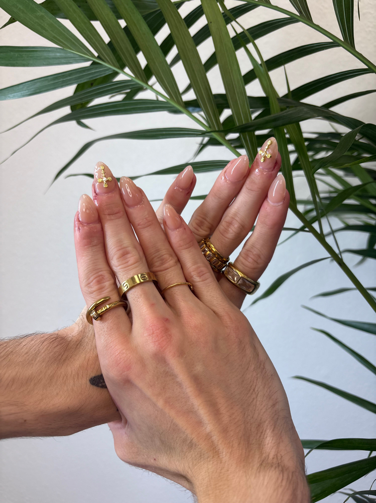 HARD GEL MANICURE at Dante X Lillian | Hair & Nail Studio in Atlanta, GA
