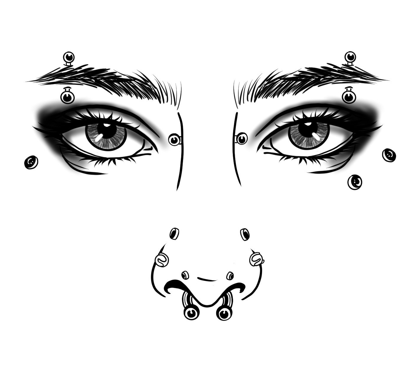Facial Piercing