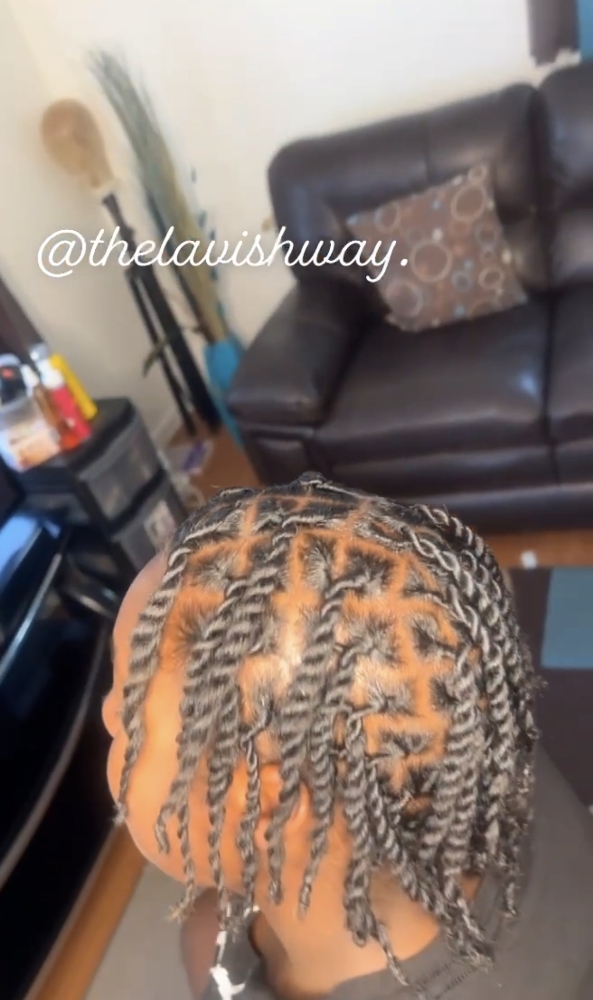 Starter Locs (Neck & Mid Back )