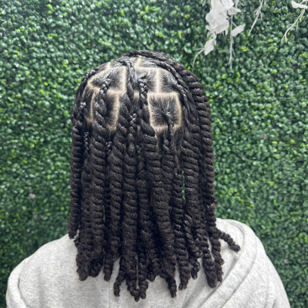 Twist Natural Hair at Luxe Beautyon 5th Ave in TEXAS CITY, TX