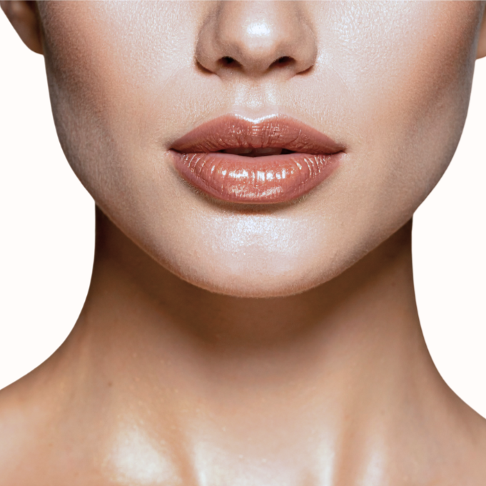 Neck Front at Bareline Aesthetics in Brea, CA