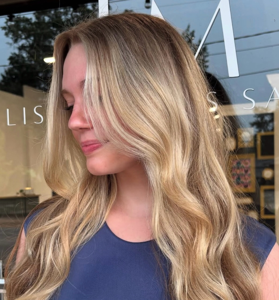 Low Maintenance Balayage at Kamdyn • Lucedale Location in Lucedale, MS