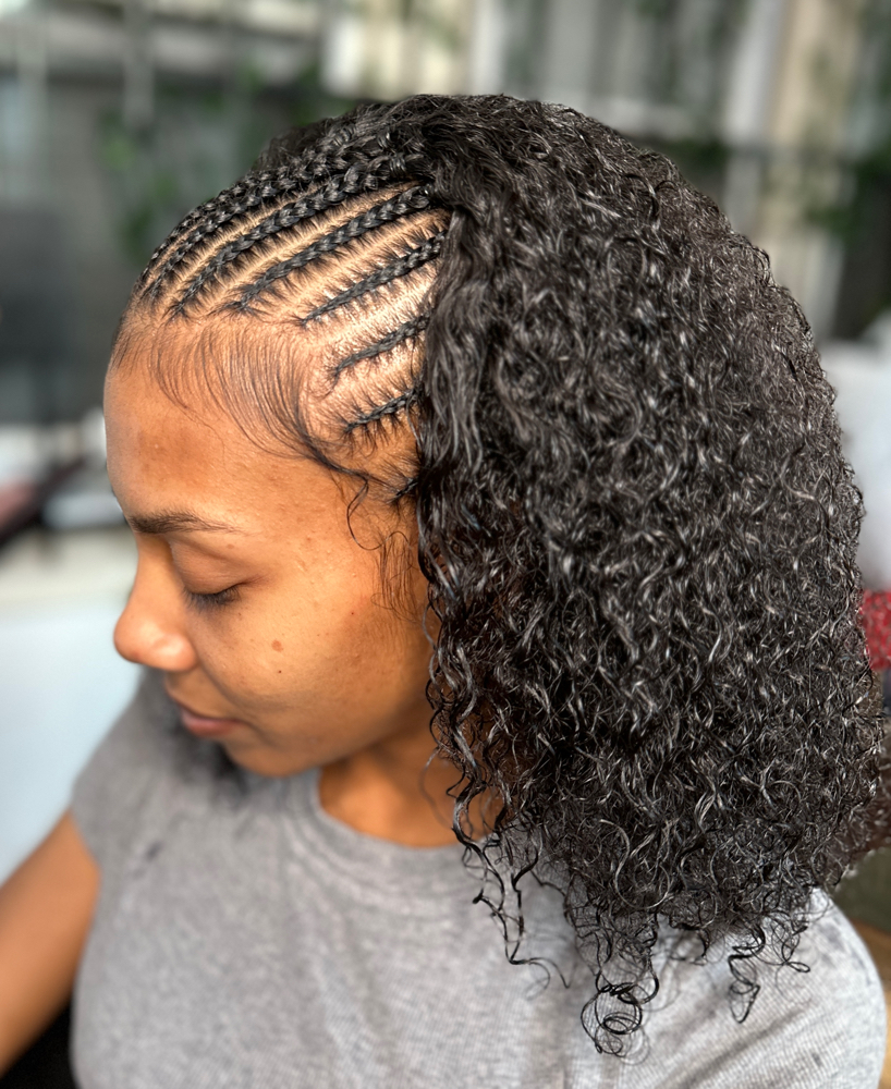 1/2 Head Of Small Stitch Braids at Dani Natasha in Lackwanna, NY