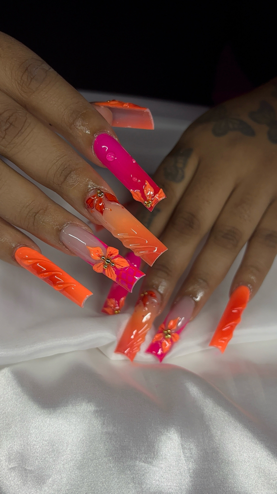 XL Acrylic Full Set at Fairytale Beauty in Des Moines, IA