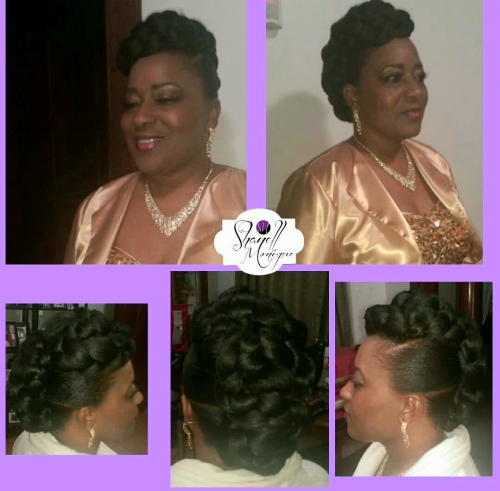 Jumbo Twist Updo (Hair Included)