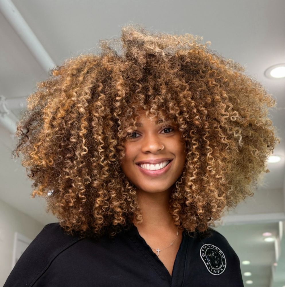 Curly Cut Includes Styling at Curl Up & Dye NYC Precision cuts. Intentional color. Elevated curls. in New York, NY