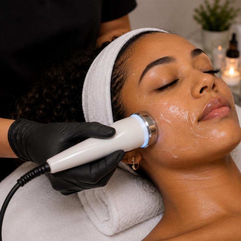 Ultrasonic facial at Stacey Carta Skin Care in Concord, CA