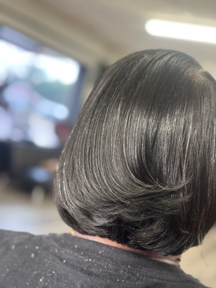 Relaxer at Addiction’s Salon in Bowling Green, KY