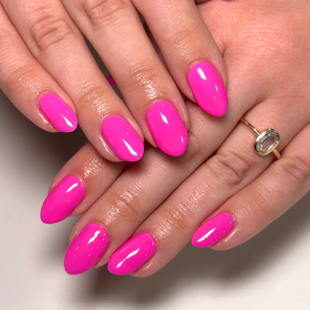 Solid Color Gel Mani at Blacksheep Society in Richmond, VA