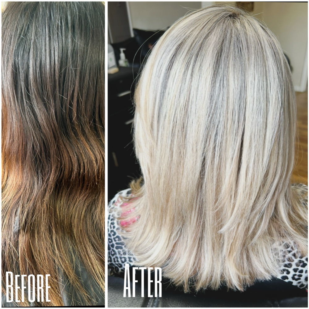 Full Blown Blondie at LexyLovesLocks in Big Spring, TX