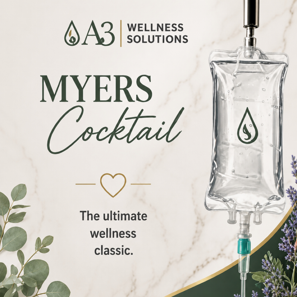 Myers Cocktail IV | Classic Wellnes at A3 Wellness Solutions in Freeport By, NY