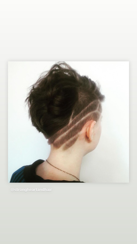 bang trim/undercut