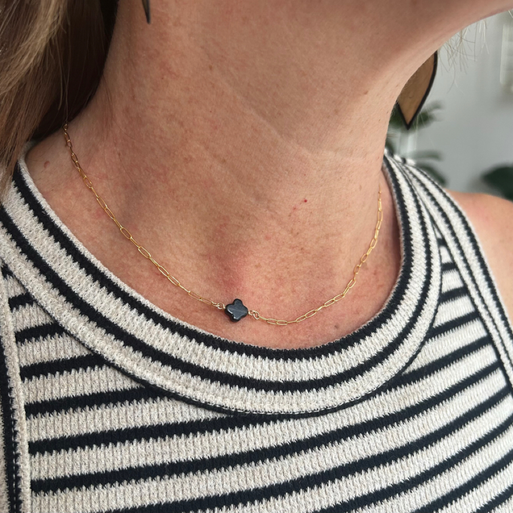 Permanent Jewlery Necklace at Ginny Rose Studio in Lagrange, IN