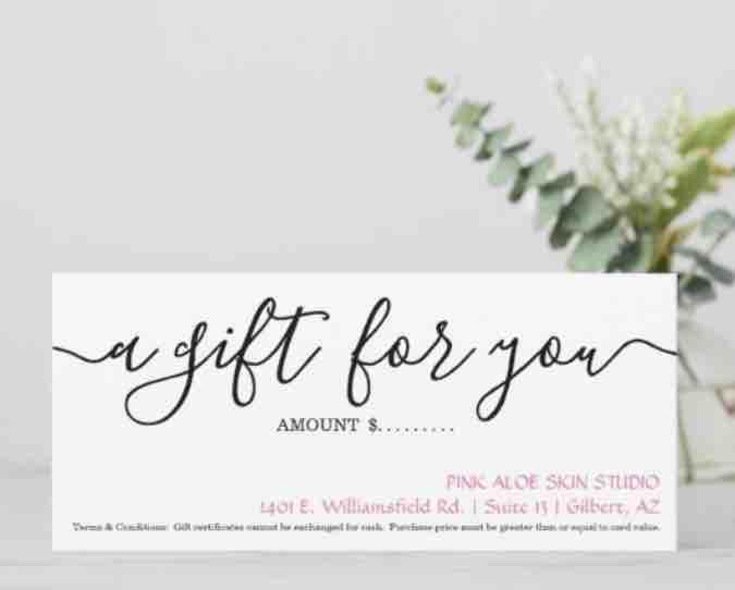 Gift Certificate $25