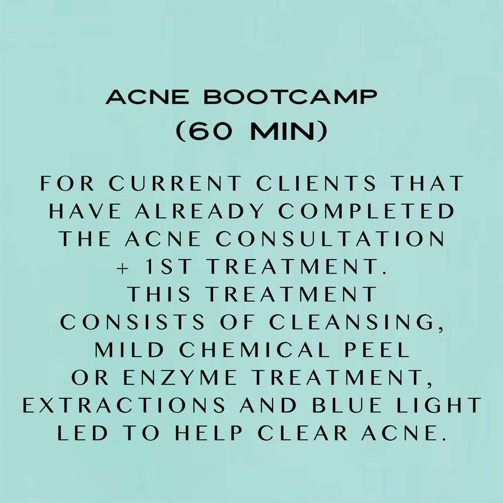 Acne Bootcamp (60 Minutes)