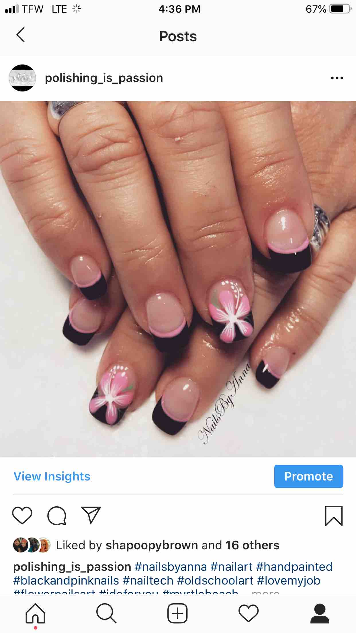 Simple Design Per Nail