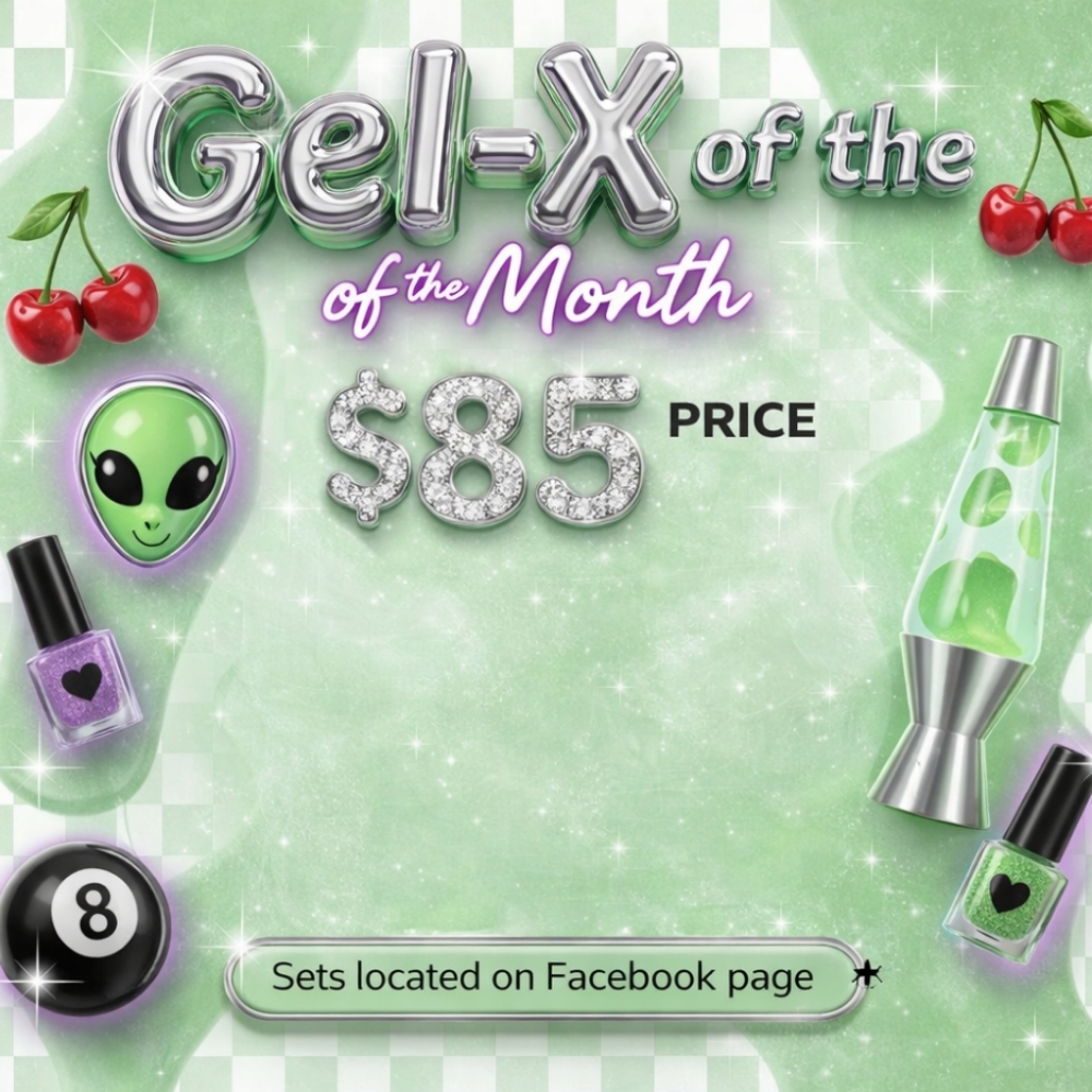 March 🍀 GEL-X of the Month. at freckled opal nailz ✌🏻 in Jeffersonville, IN