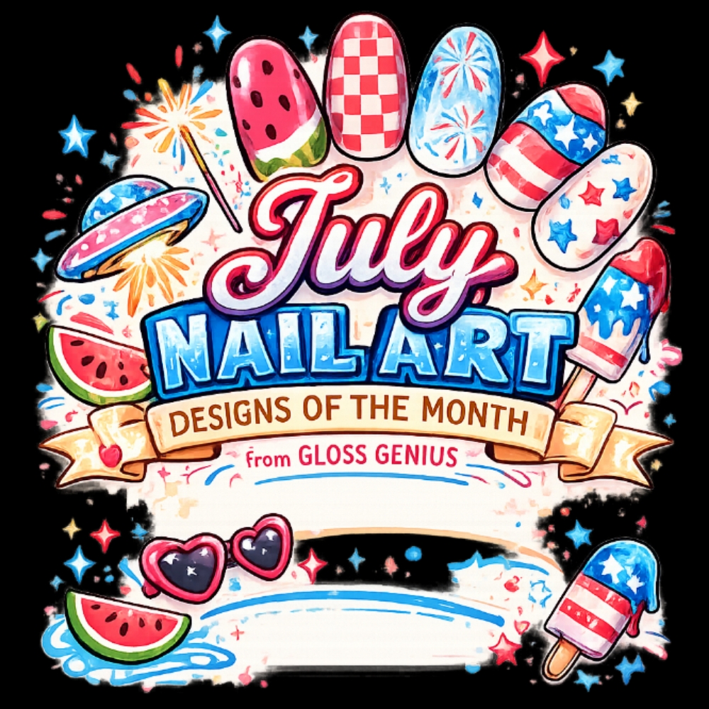 June. 🌞  Designs Of The Month. at freckled opal nailz ✌🏻 in Jeffersonville, IN