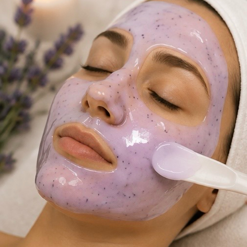 Lavendar Hydrojelly Mask at Smooth Society Wax Co. in El Paso, TX