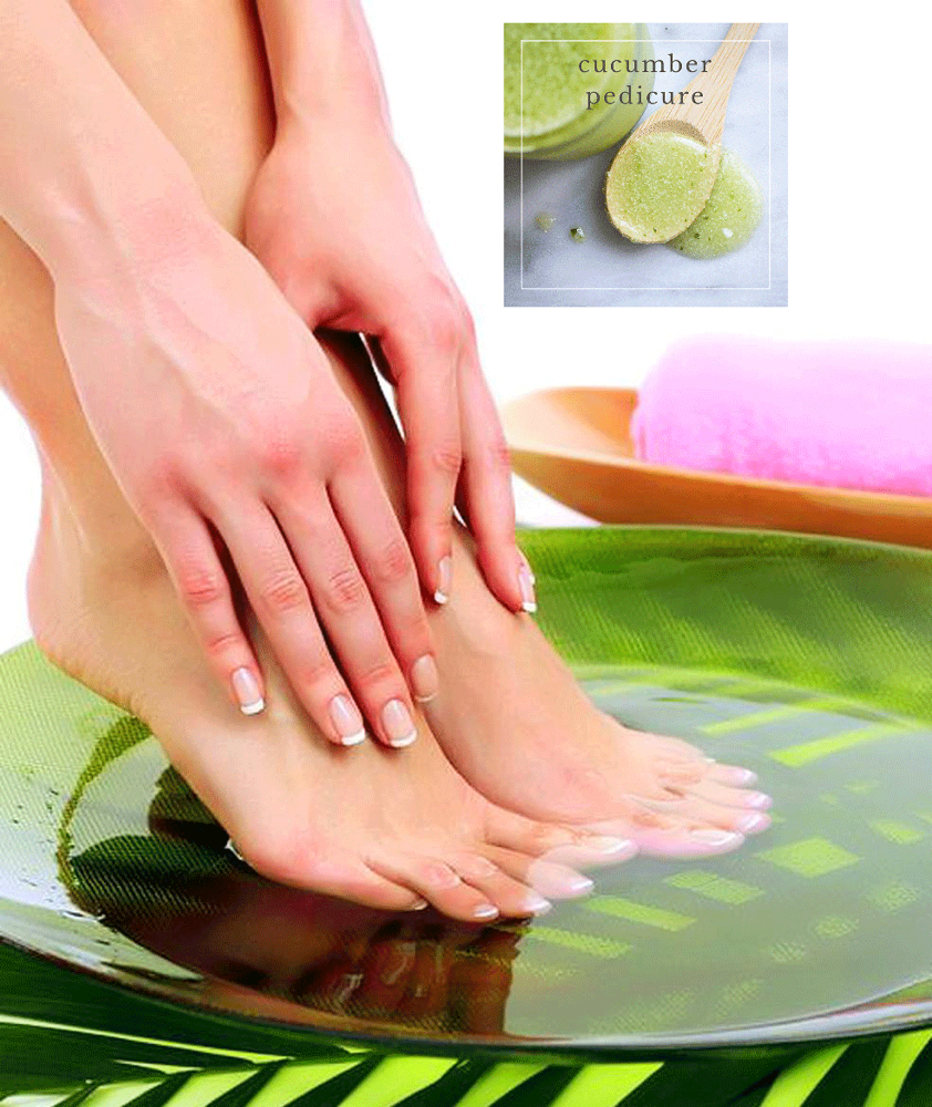 Green Tea Cucumber Pedicure