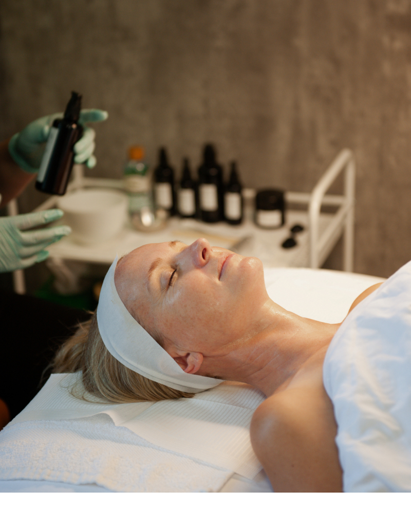 Decolletage Microneedling Treatment