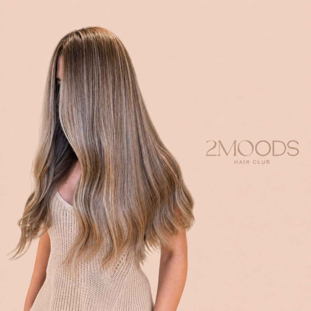 Lived-In Balayage at 2MOODS in Boca Raton, FL