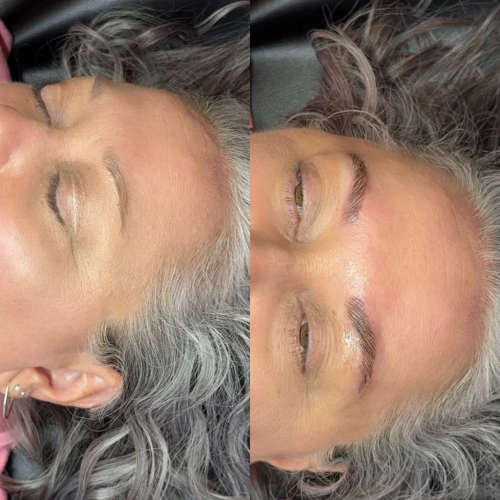 Brow Lamination + tint